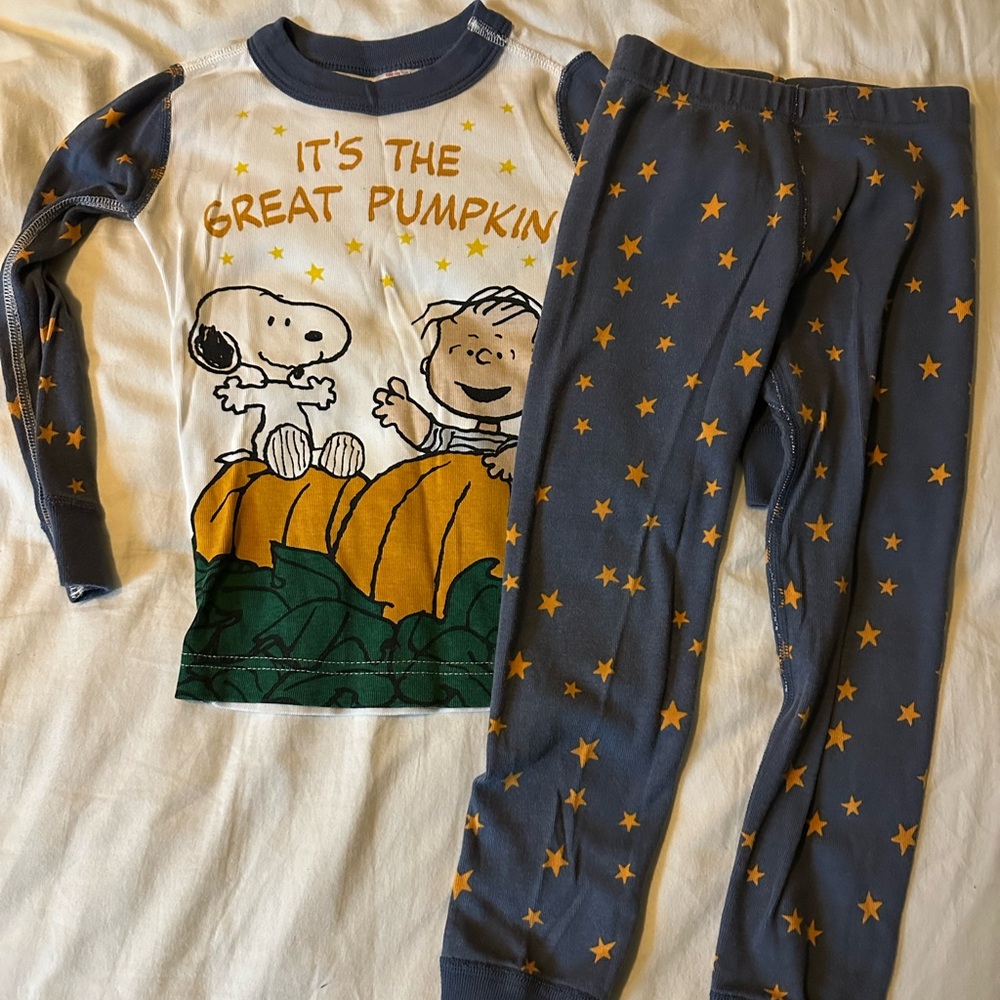 Hanna Andersson Great Pumpkin pajamas